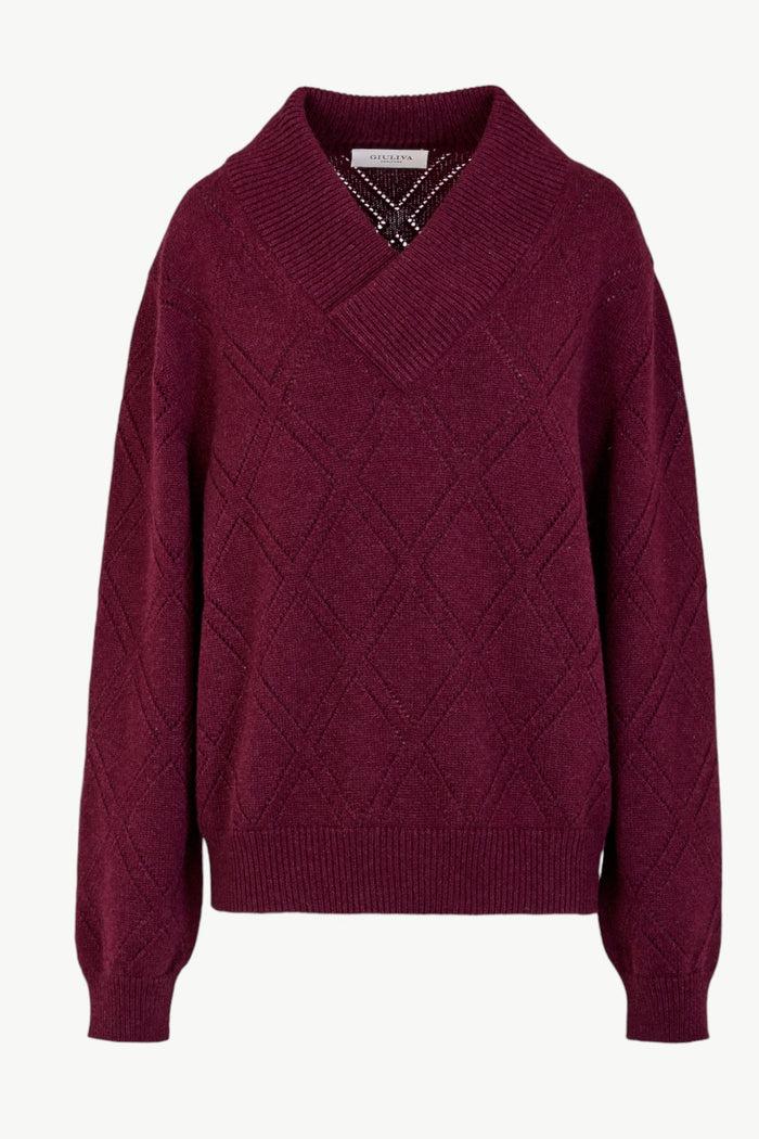 giuliva heritage collection Jeremy Unisex Sweater in Cashmere
