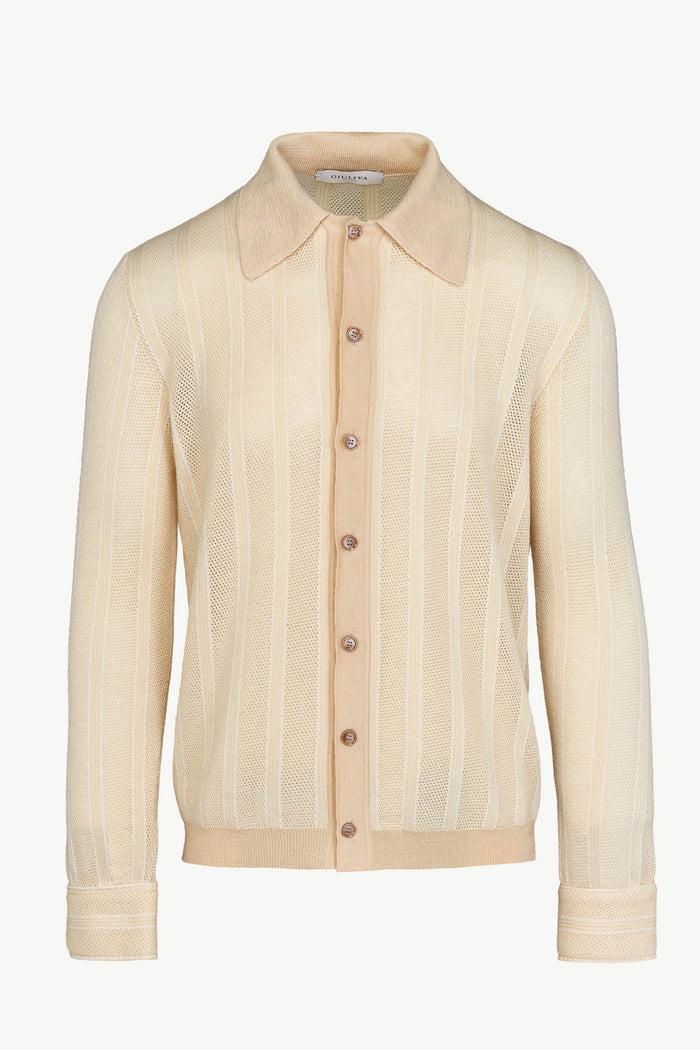 giuliva heritage collection Jude Cardigan in Cashmere and Silk Knit