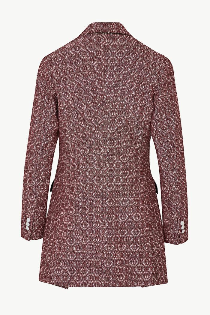 Giuliva Heritage Collection Karen Blazer In Wool And Cashmere Blend