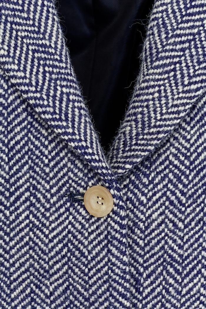 Giuliva Heritage Collection Karen Blazer In Wool Herringbone