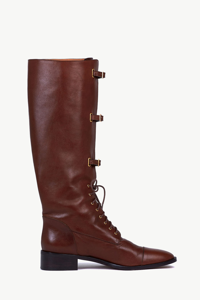 giuliva heritage collection Karen Buckle Boot in Leather