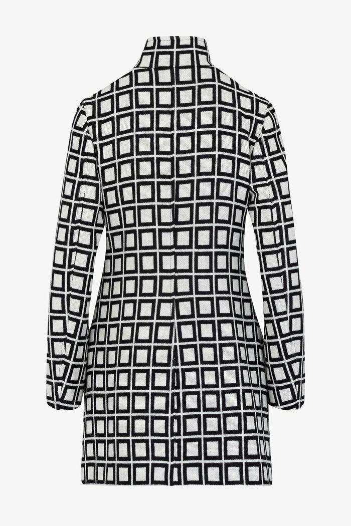 Giuliva Heritage Collection Kate Coat In Wool Squares