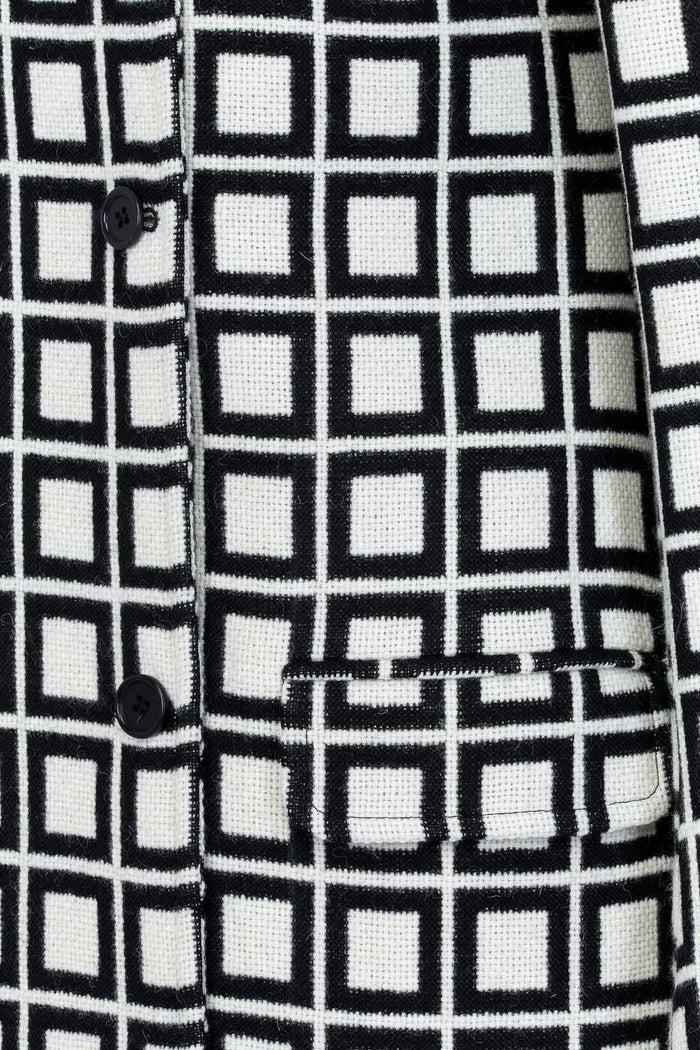 Giuliva Heritage Collection Kate Coat In Wool Squares