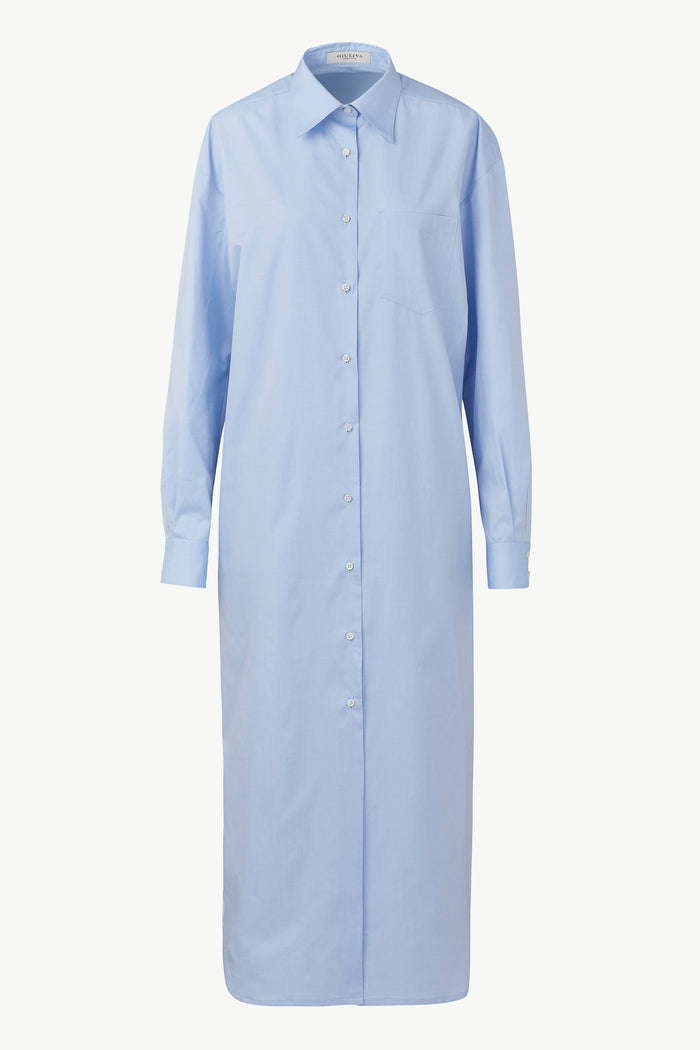 Giuliva Heritage Collection Lana Dress In Pinpoint Cotton
