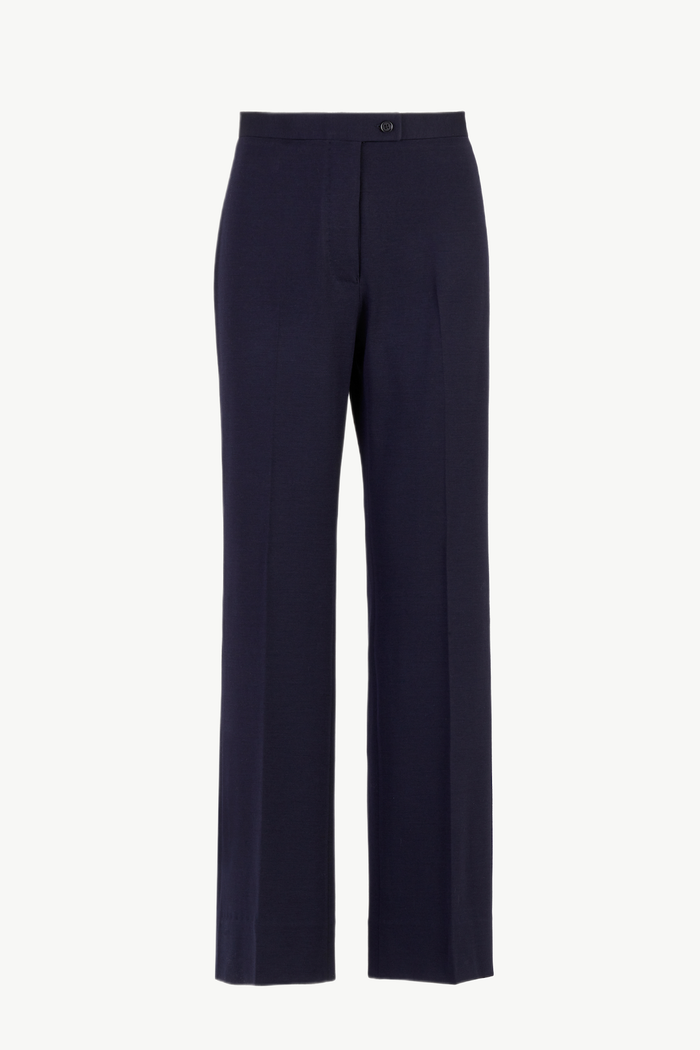 giuliva heritage collection Laura Trousers in Virgin Wool Jersey