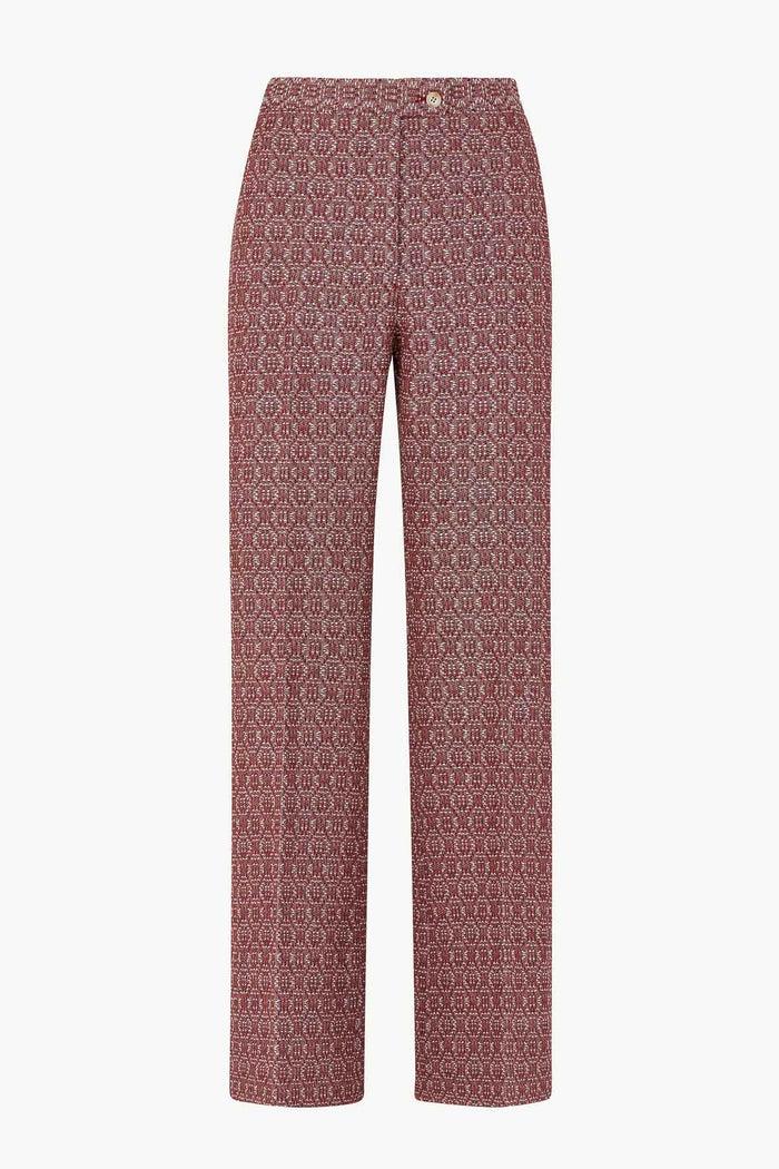 giuliva heritage collection Laura Trousers in Wool and Cashmere blend