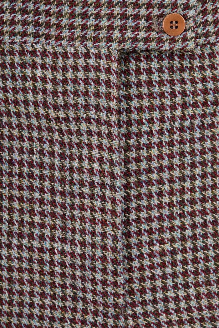 Giuliva Heritage Collection Laura Trousers In Wool Houndstooth