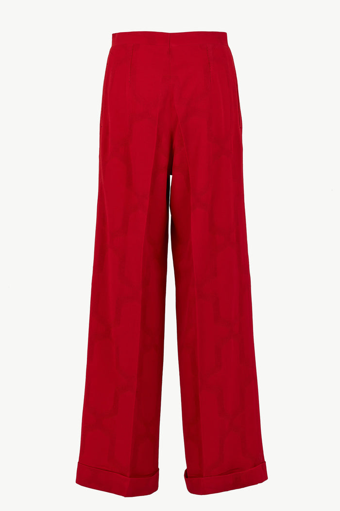Giuliva Heritage Collection Leila Trousers In Jacquard