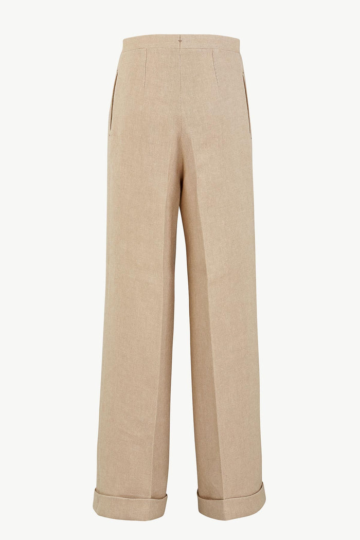 Giuliva Heritage Collection Leila Trousers In Linen Cordura