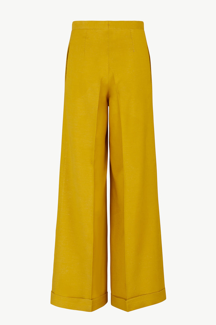 Giuliva Heritage Collection Leila Trousers In Silk Shantung