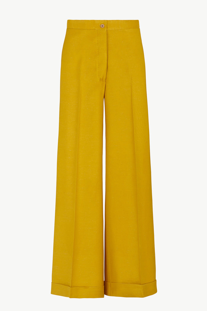 giuliva heritage collection Leila Trousers in Silk Shantung