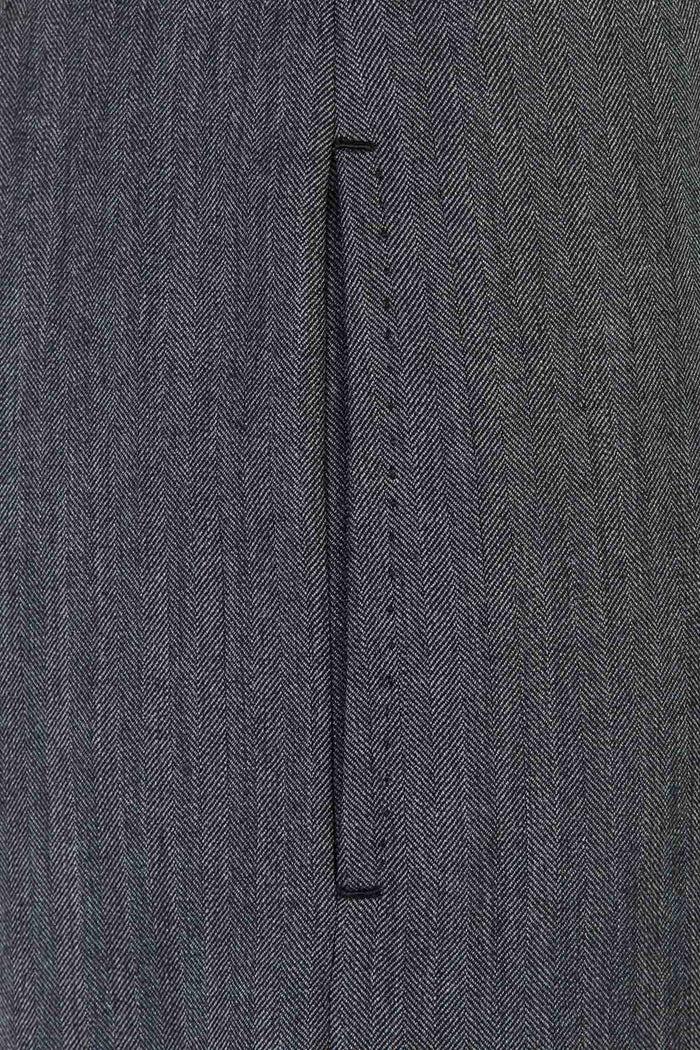 Giuliva Heritage Collection Leila Trousers In Wool Herringbone