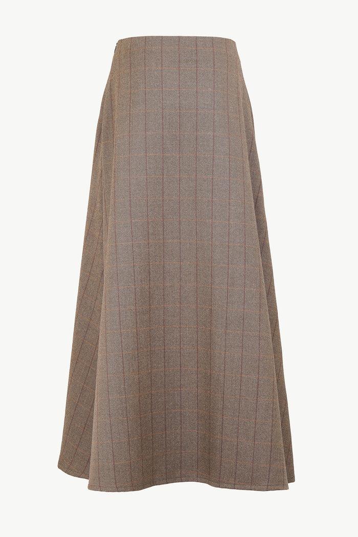 Giuliva Heritage Collection Lena Skirt In Wool Check