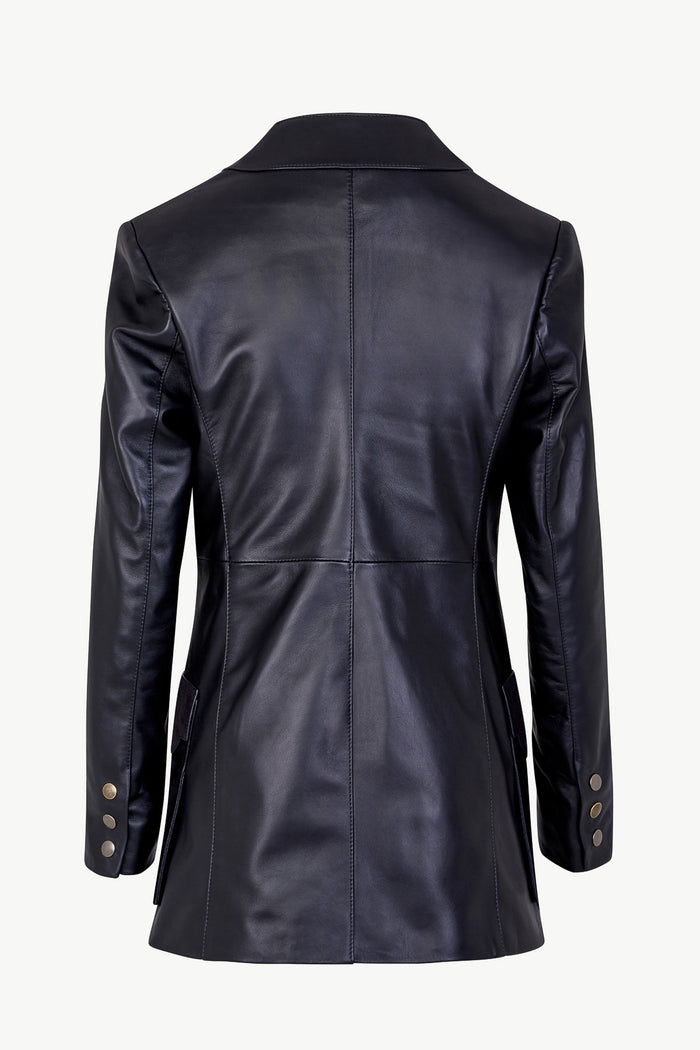 Giuliva Heritage Collection Liesel Jacket In Leather And Suede