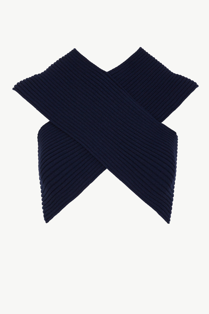 giuliva heritage collection Lila Crop Top in Ribbed Knit