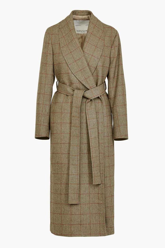 giuliva heritage collection Linda Coat in Wool Check