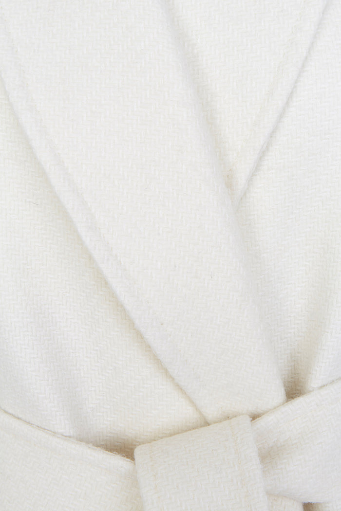 Giuliva Heritage Collection Linda Shawl Collar Robe In Wool Flannel