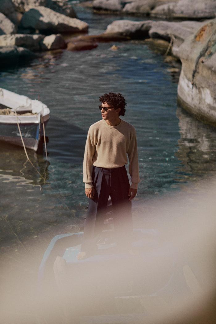 Giuliva Heritage Collection Luciano Unisex Sweater In Cashmere