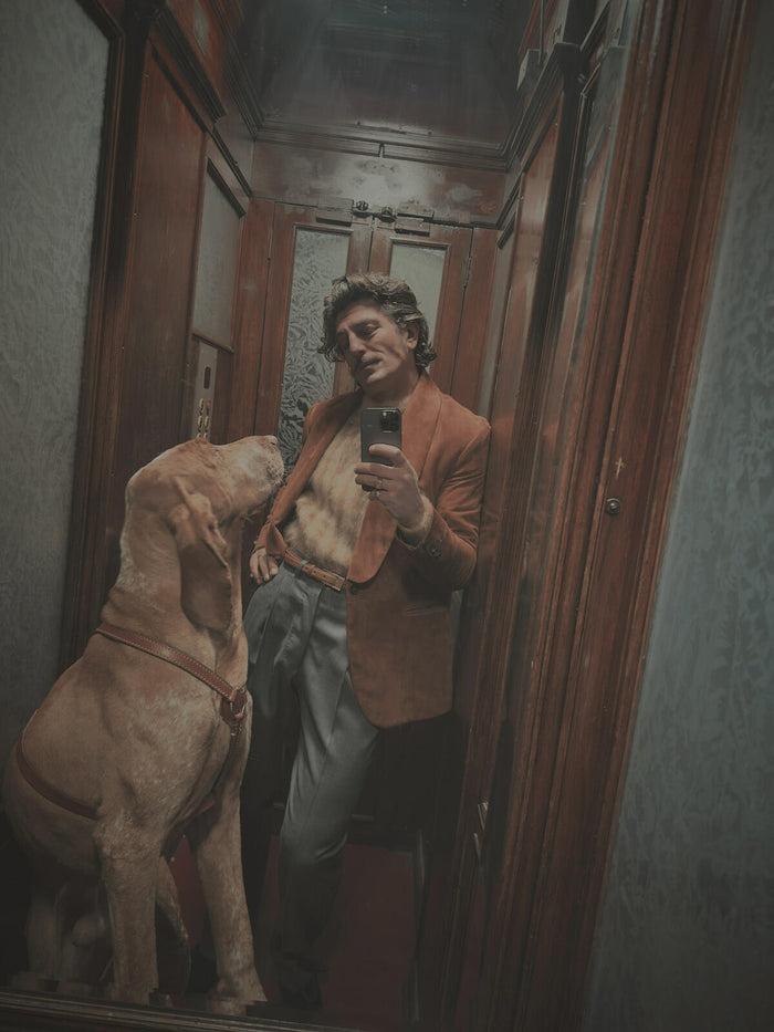 Giuliva Heritage Collection Luciano Unisex Sweater In Mohair Blend