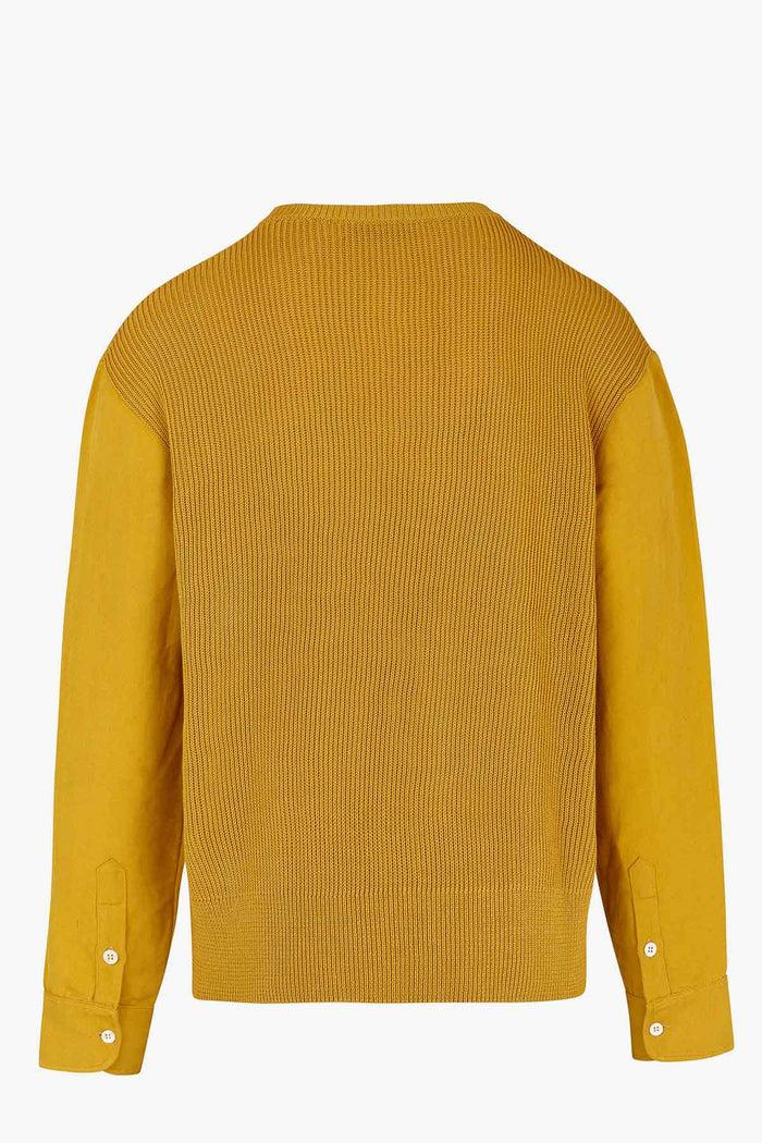Giuliva Heritage Collection Lucio Unisex Sweater In Knit And Fabric