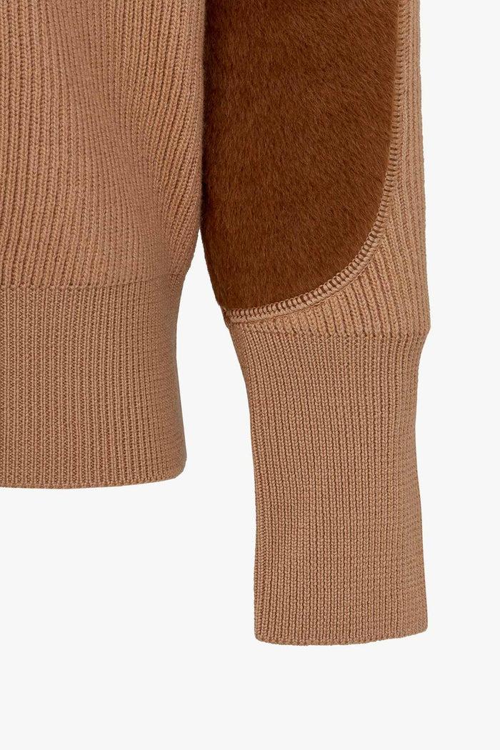 Giuliva Heritage Collection Lucio Unisex Sweater In Wool Knit And Alpaca