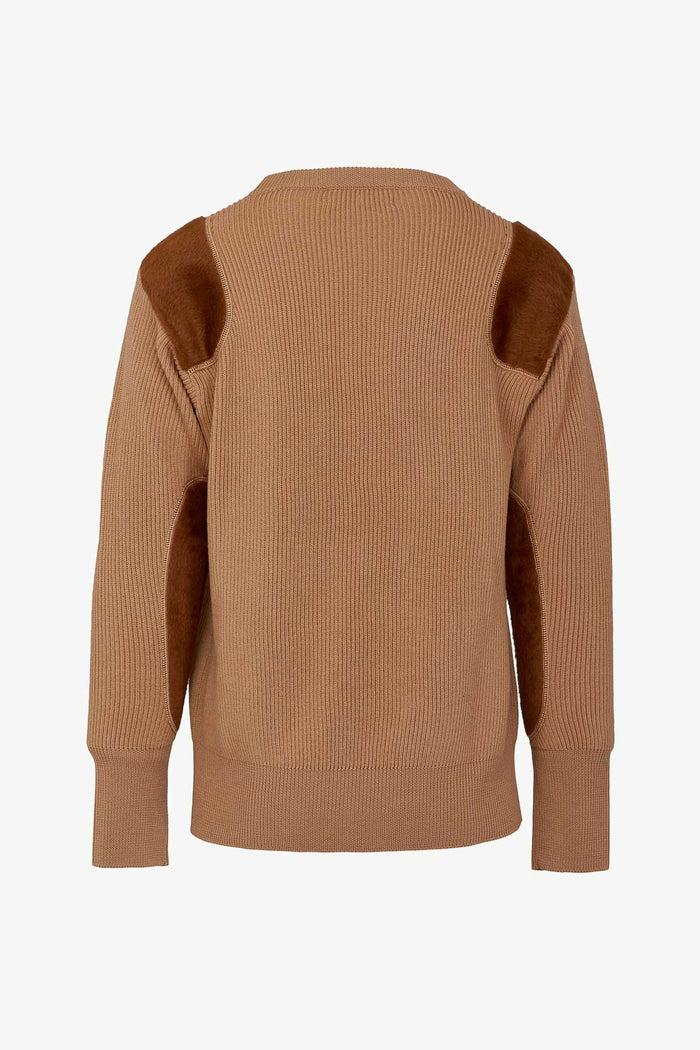 Giuliva Heritage Collection Lucio Unisex Sweater In Wool Knit And Alpaca
