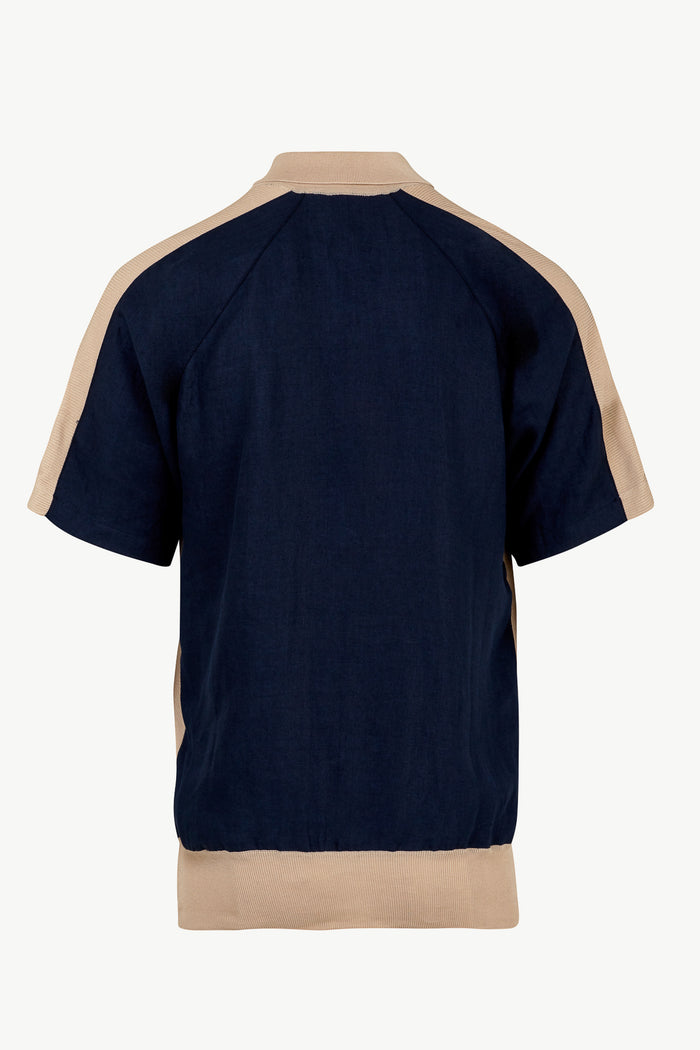 Giuliva Heritage Collection Luke Polo In Cotton And Linen