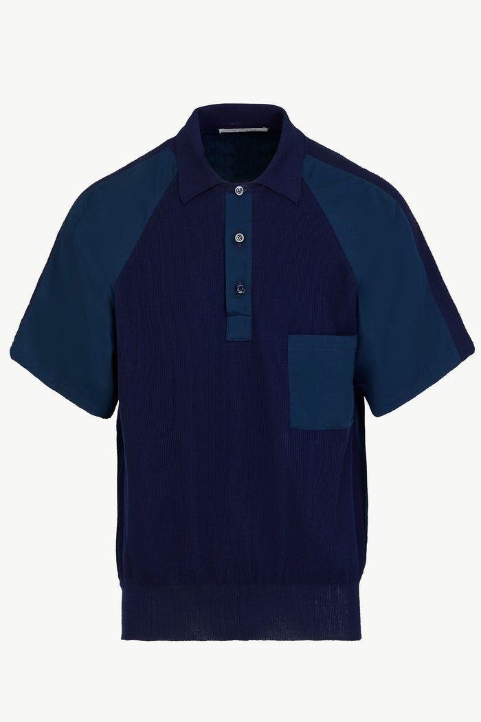 giuliva heritage collection Luke Polo in Knit and Cotton