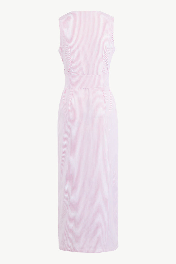 Giuliva Heritage Collection Lyra Dress In Striped Cotton