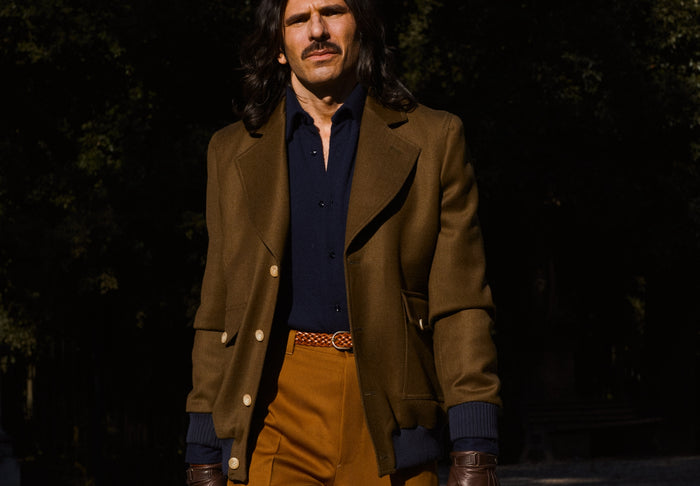 Giuliva Heritage Collection Marcello Jacket In Wool Whipcord