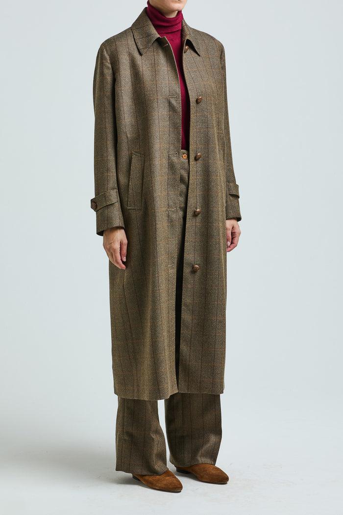Giuliva Heritage Collection Maria Coat In Wool Check