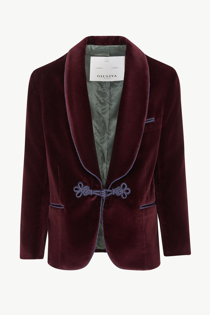giuliva heritage collection Mario Dinner Jacket in Velvet