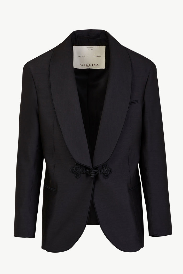 giuliva heritage collection Mario Dinner Jacket in Wool Cotton and Silk
