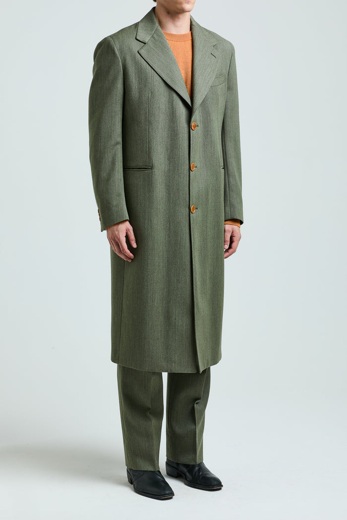 Giuliva Heritage Collection Mark Coat In Wool Covert