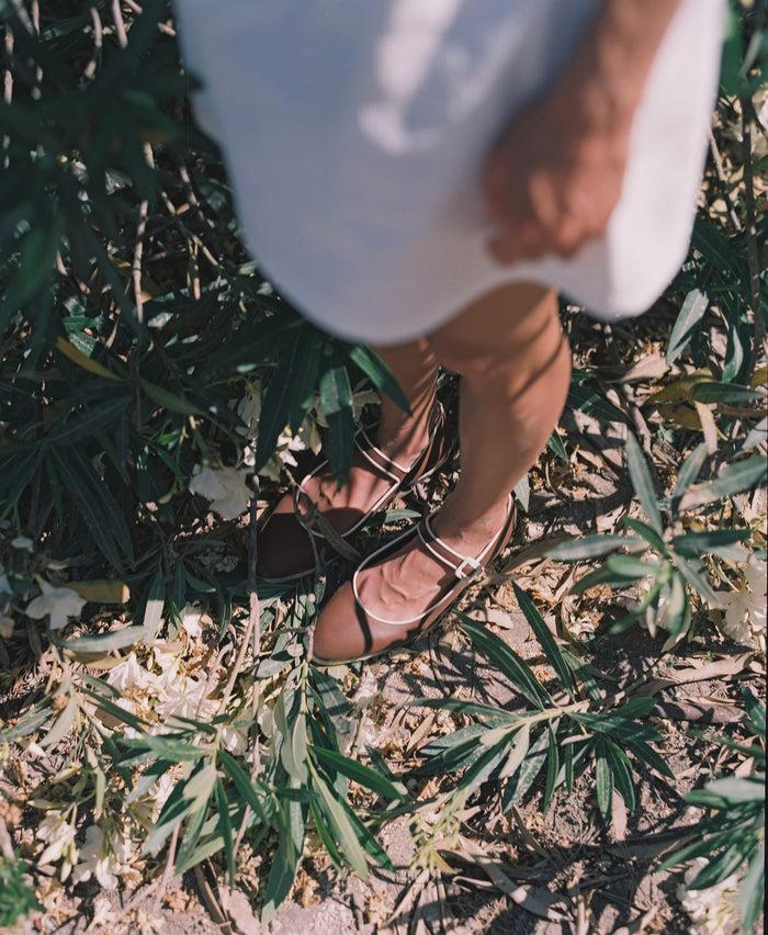 Giuliva Heritage Collection Mary Jane Espadrilles In Leather