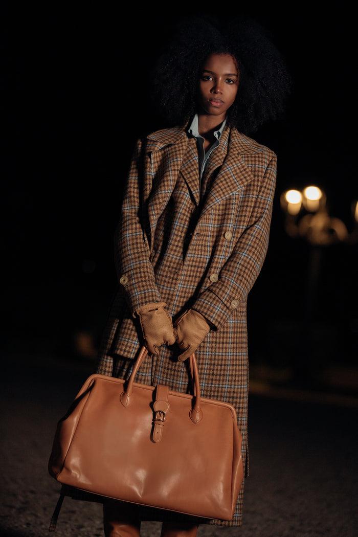 Giuliva Heritage Collection Mary Poppins Bag In Leather