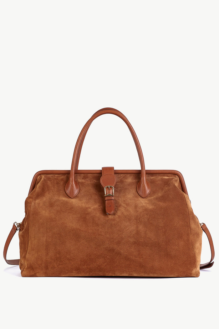 giuliva heritage collection Mary Poppins Bag in Suede and Leather