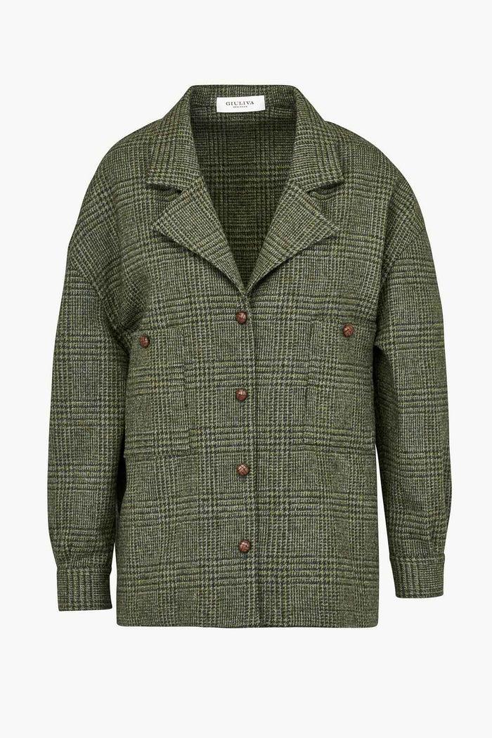 giuliva heritage collection Meryl Shirt in Wool Check