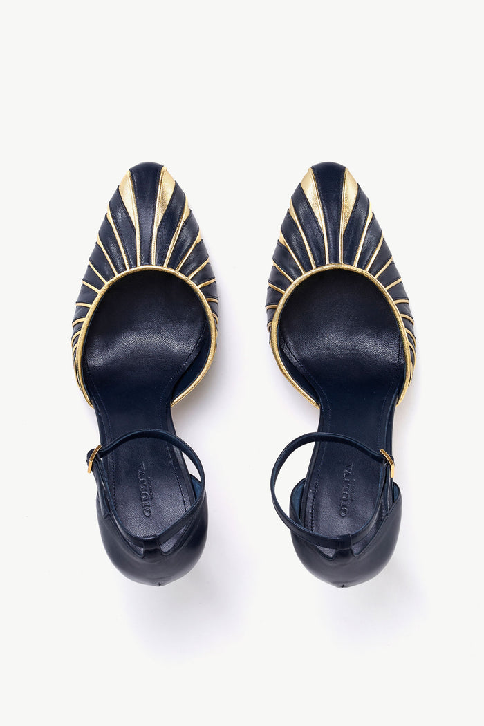 Giuliva Heritage Collection Midnight Pump In Leather