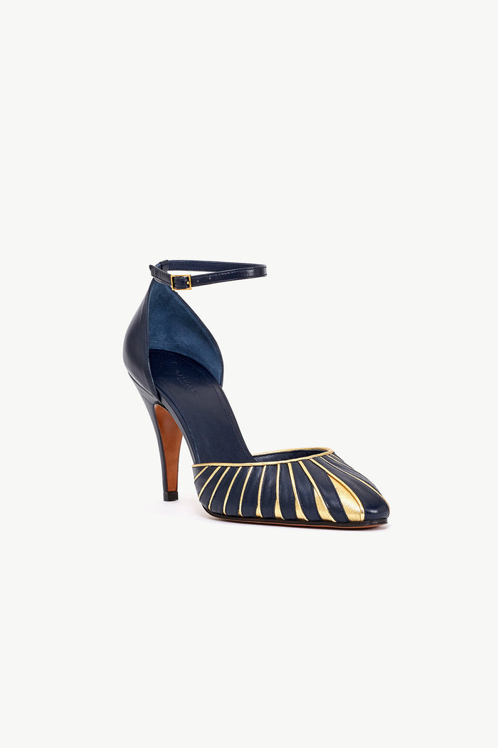Giuliva Heritage Collection Midnight Pump In Leather
