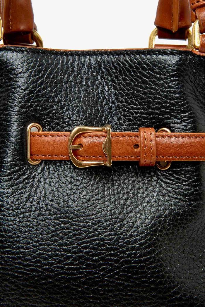 Giuliva Heritage Collection Mini Secchiello Bag In Leather