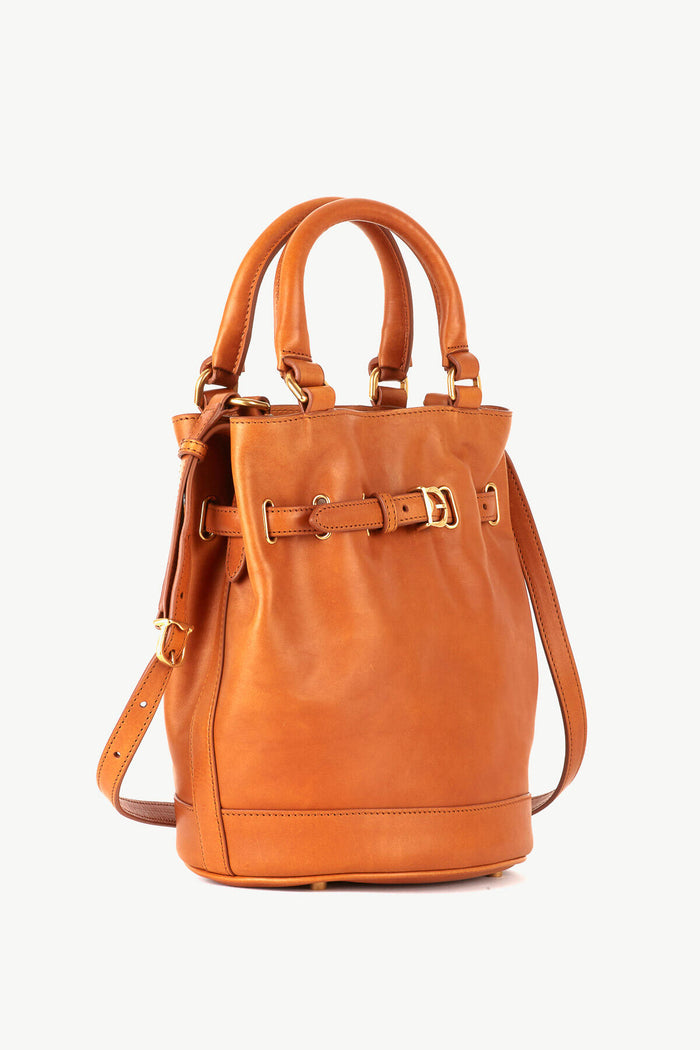 Giuliva Heritage Collection Mini Secchiello Bag In Leather