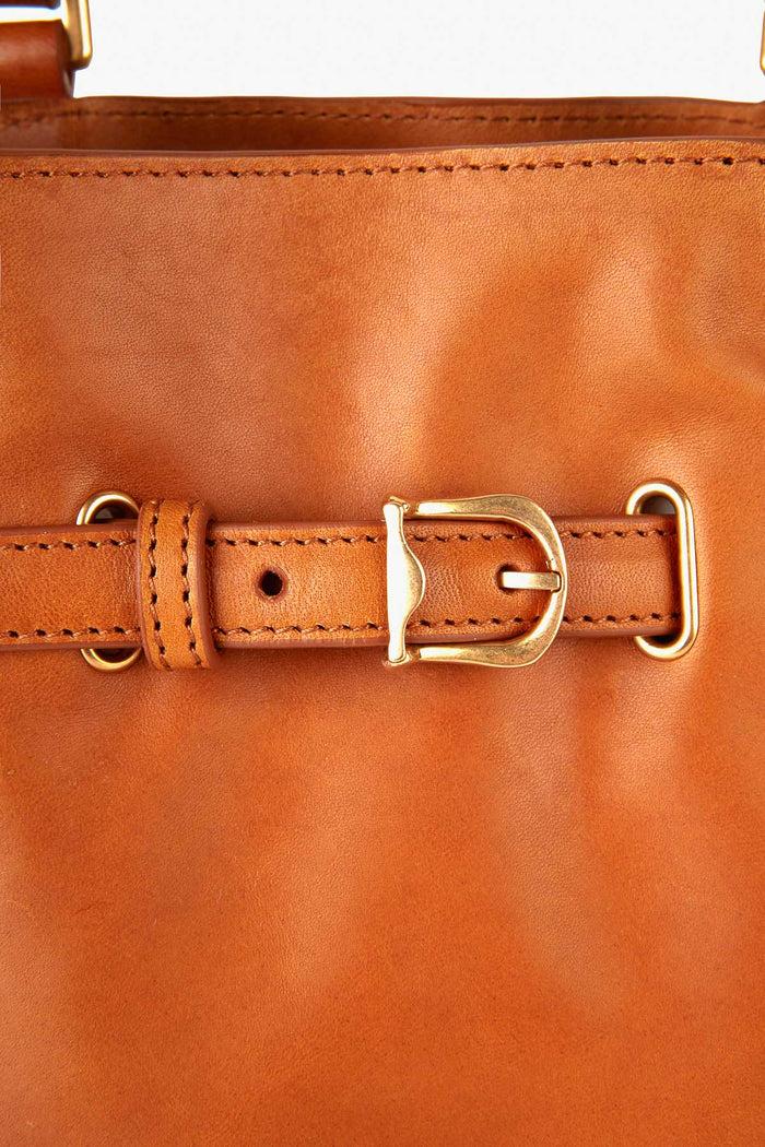 Giuliva Heritage Collection Mini Secchiello Bag In Leather