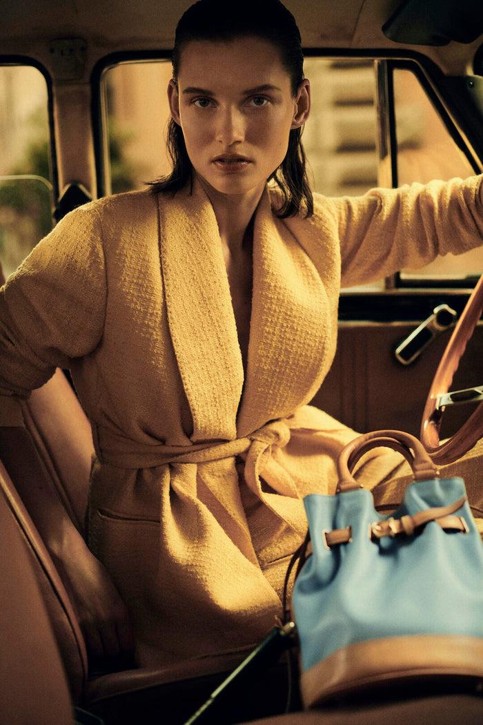 Giuliva Heritage Collection Mini Secchiello Bag In Leather