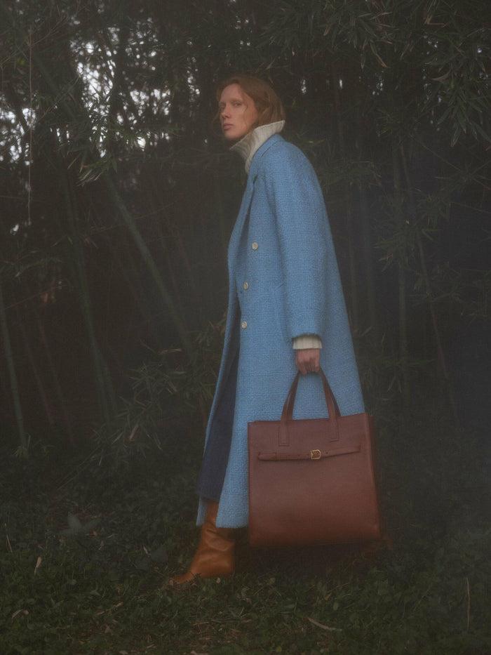 Giuliva Heritage Collection Mona Coat In Wool & Mohair Bouclé