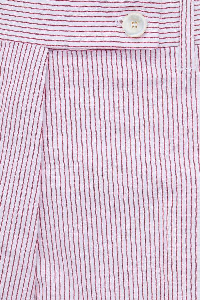 Giuliva Heritage Collection Nina Shorts In Striped Cotton