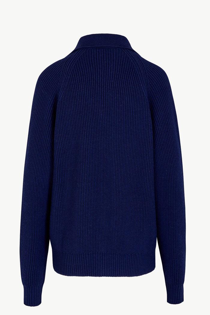 Giuliva Heritage Collection Nino Cardigan In Ribbed Wool Knit