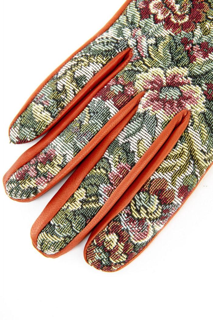 Giuliva Heritage Collection Norfolk Gloves In Gobelin And Leather