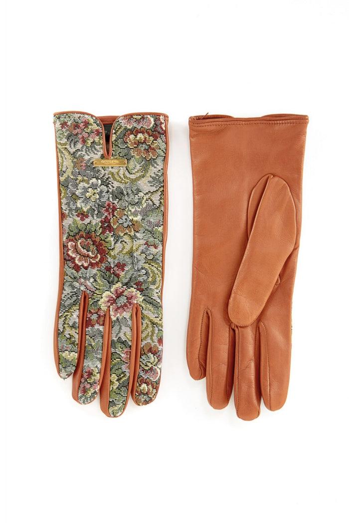 giuliva heritage collection Norfolk Gloves in Gobelin and Leather