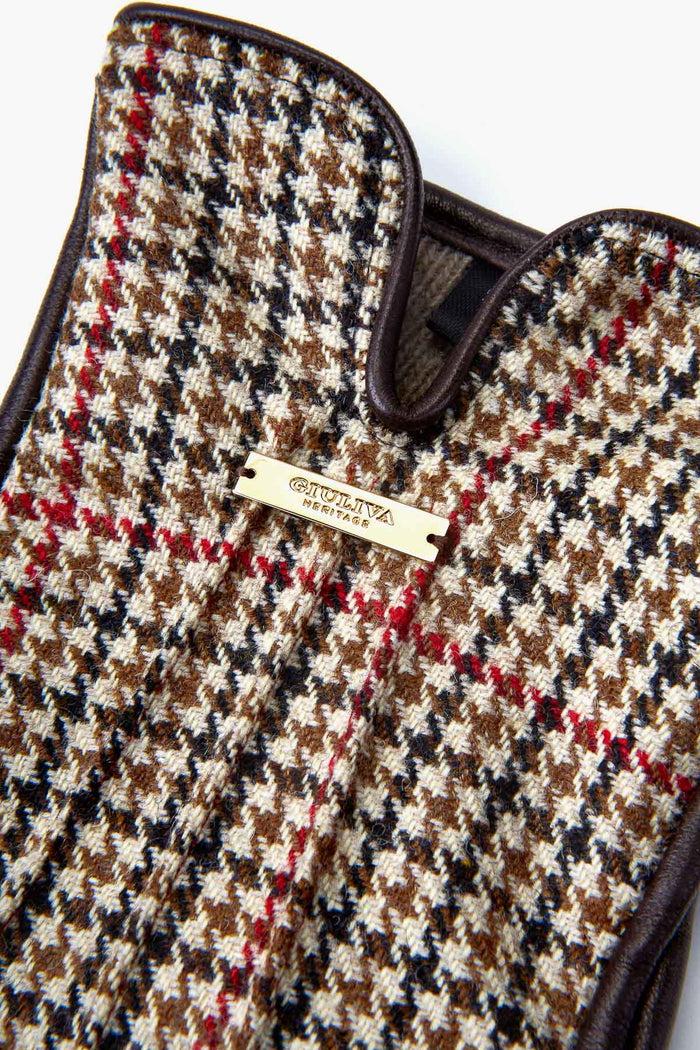 Giuliva Heritage Collection Norfolk Men's Gloves In Fabric And Leather